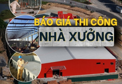 Thi công nhà xưởng tiền chế